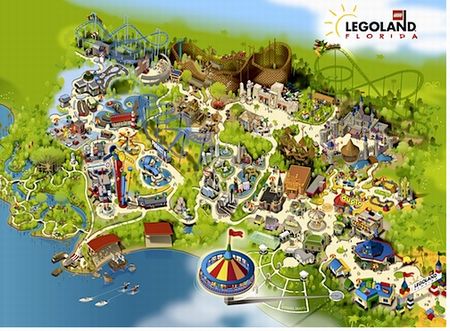 Legoland florida map 2018 fashion